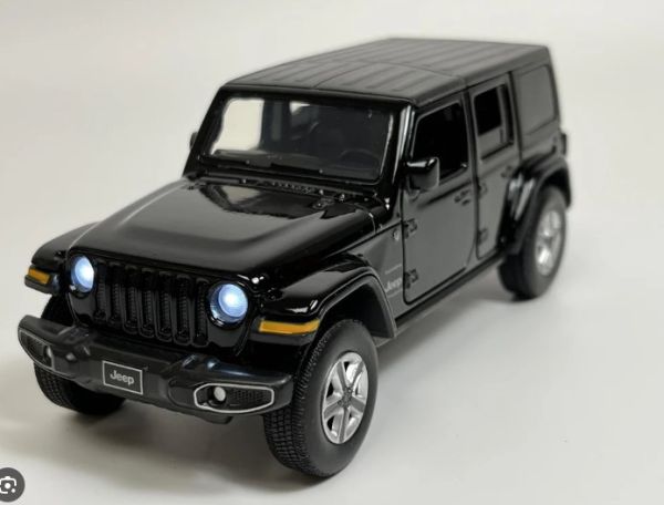 TAY321120002 - JEEP Wrangler Sahara Black mit Geräuschen und Lichtern - 1