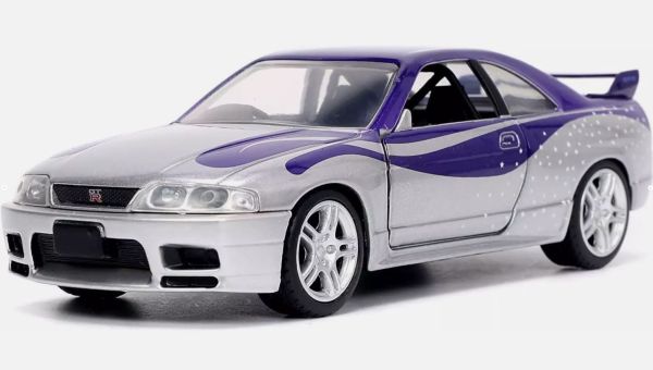 JAD32587 - NISSAN Skyline GT-R - TOKYO Drift 1995 Silber FAST and FURIOUS - 1