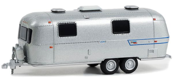 GREEN34140-E - Wohnwagen AIRSTREAM Ambassador International Land Yacht 1973 grau aus der Serie HITCHED HOMES unter Blister. - 1