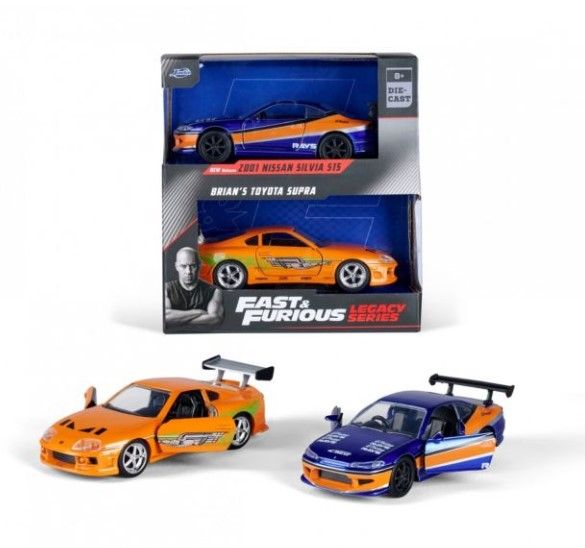 JAD34254 - TOYOTA Supra und NISSAN Silvia 515 Fast & Furious. - 1