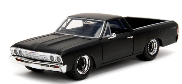 JAD34413 - CHEVROLET el Camino 1967 schwarz FAST & FURIOUS - 1