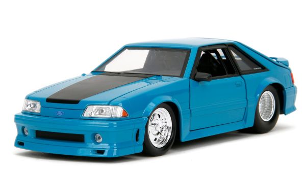 JAD34922 - FORD Mustang GT 1989 Blau FAST & FURIOUS X - 1