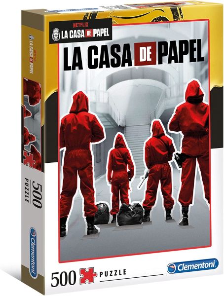 CLE35084 - Puzzle 500 Teile LA CASA DE PAPEL - 1