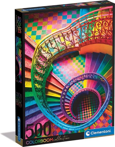 CLE35132 - Puzzle 500 Teile Colorboom Treppe - 1