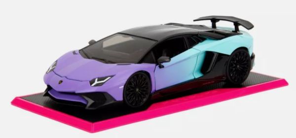 JAD35199 - LAMBORGHINI Aventador blau und violett - PINK SLIPS - 1