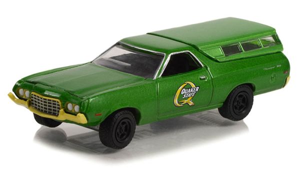 GREEN35240-B - FORD Ranchero 500 1972 QUAKER STATE aus der BLUE COLLAR-Serie unter Blister. - 1