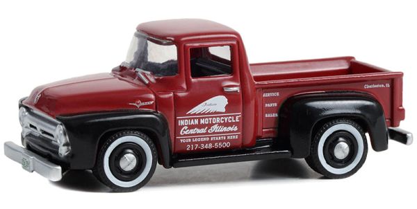 GREEN35260-A - FORD F-100 1956 aus der BLUE COLLAR Serie in Blisterverpackung. - 1