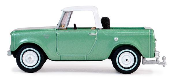 GREEN35280-A - HAVERSTER Scout Half Cab Pick-up 1965 grün aus der BLUE COLLAR Serie unter Blisterverpackung. - 1