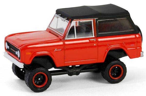 GREEN35290-B - FORD Bronco 1969 rot aus der ALL-TERRAIN-Serie in Blisterverpackung - 1