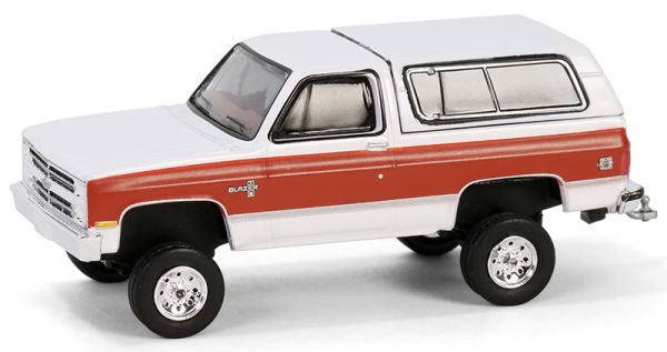 GREEN35290-E - CHEVROLET K5 Blazer silverado 1984 ALL-TERRAIN weiß und rot in Blisterverpackung - 1