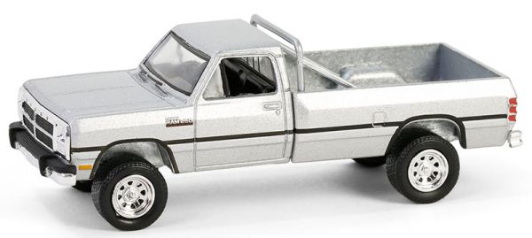 GREEN35290-F - DODGE Ram D250 Power Ram 1992 Silber aus der ALL-TERRAIN-Serie in Blisterverpackung - 1