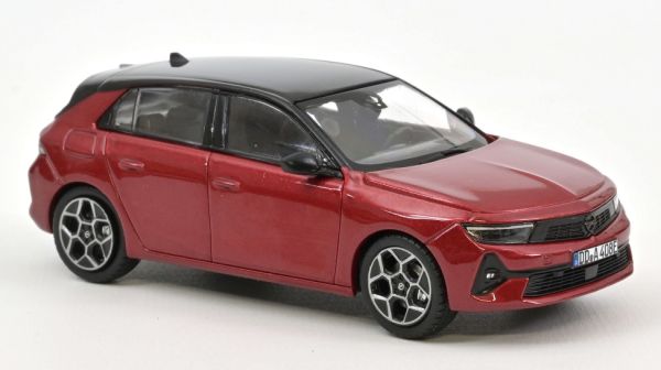 NOREV360062 - OPEL Astra 2022 metallic-rot - 1