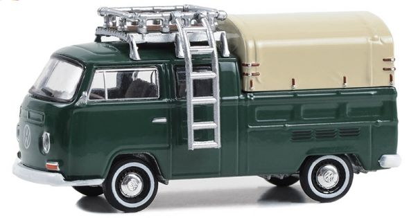 GREEN36090-C - VOLKSWAGEN Typ 2 Doppelkabine Pickup aus der Serie CLUB VEE-DUB unter Blister. - 1