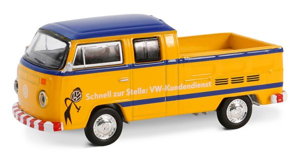 GREEN36100-D - VOLKSWAGEN Typ 2 Double Cab Pick-up DOKA der Serie CLUB V-DUB unter Blisterverpackung - 1