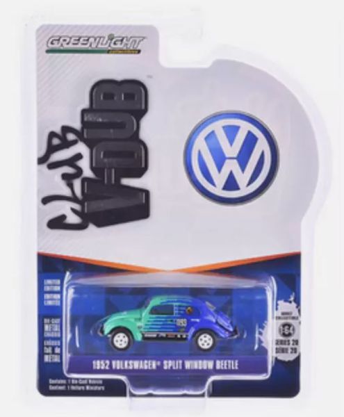 GREEN36110-A - VOLKSWAGEN Split Window Beetle 1952 aus der Serie CLUB VEE-DUB in Blisterverpackung - 1