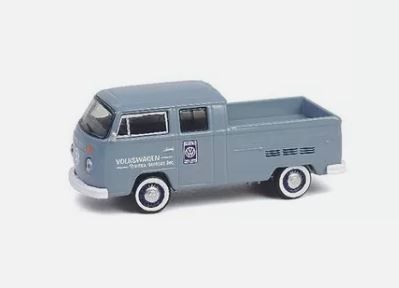 GREEN36110-D - VOLKSWAGEN Typ 2 Doppelkabine Pick-up 1978 grau aus der Serie CLUB VEE-DUB in Blisterverpackung - 1