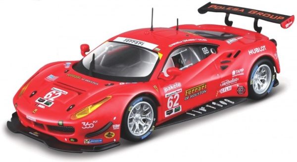 BUR36301RO - FERRARI 488 GTE #62 2017 Rot. - 1