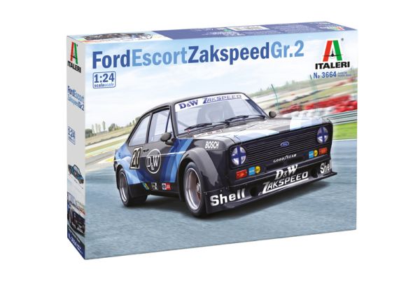 ITA3664 - FORD Escort Zakspeed Gr.2 #20 zum Zusammenbauen und Bemalen - 1