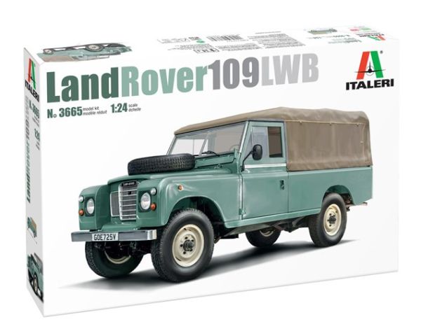 ITA3665 - LAND ROVER 109 LWB zum Zusammenbauen und Bemalen - 1