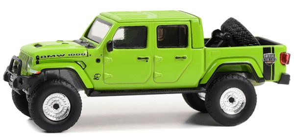 GREEN37290-F - JEEP Gladiator Custom Hellephant 2021 grün aus der Serie BARRETT JACKSON in Blisterverpackung. - 1