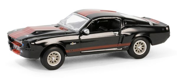 GREEN37310-A - FORD Mustang Eleanor 1967 Schwarz aus der Serie BARRETT JACKSON in Blisterverpackung - 1