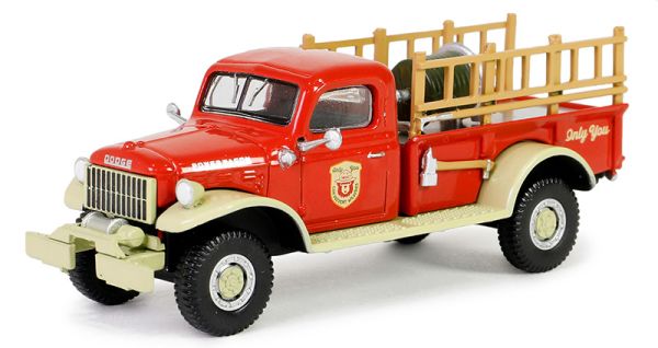 GREEN38060-A - DODGE Power Wagon 1946 - Feuerwehrmann aus der Serie SMOKEY BEAR in Blisterverpackung - 1