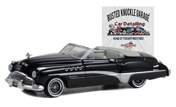 GREEN39120-A - Auto von 1949 Farbe Schwarz - BUICK Roadmaster Rivera Cabriolet - 1