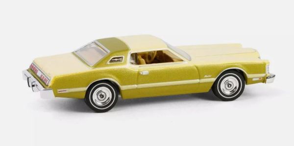 GREEN39150-E - FORD Thunderbird 1976 gelb aus der Serie VINTAGE AD CARS in Blisterverpackung - 1