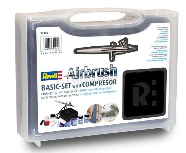 REV39195 - SET kompletter Airbrush-Kit REVELL für Anfänger - 1