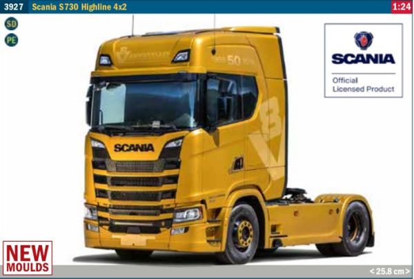 ITA3927 - SCANIA S730 Highline 4x2 zum Zusammenbauen und Bemalen - 1