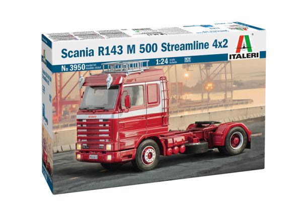 ITA3950 - SCANIA R143 M500 Streamline 4x2 zum Zusammenbauen und Lackieren - 1