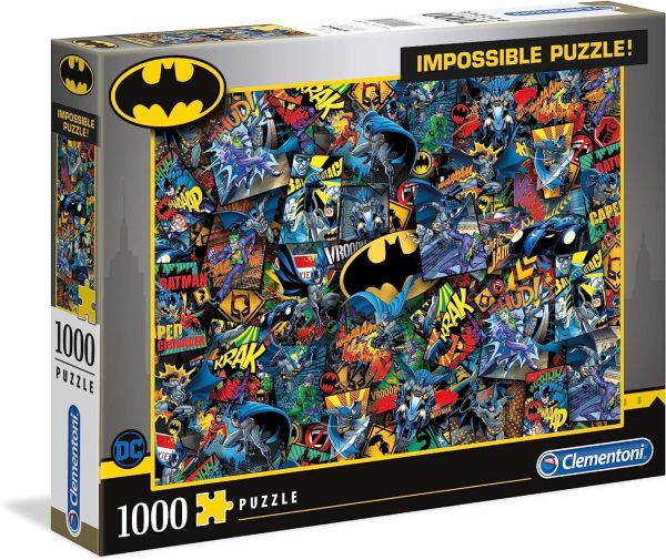 CLE39575 - Unmögliches Puzzle - 1000 Teile BATMAN - 1