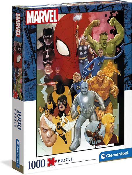 CLE39612 - Puzzle 1000 Teile MARVEL - 1