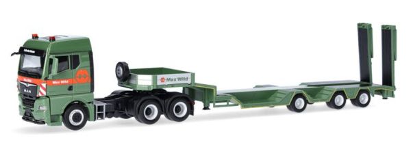 HER318273 - MAN TGX 6x4 mit Tieflader 3-achsig MAX WILD - 1