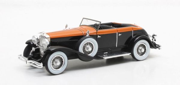 MTX40406-011 - DUESENBERG Modell J Riviera Phaeton Schwarz und Rot 1934 - 1