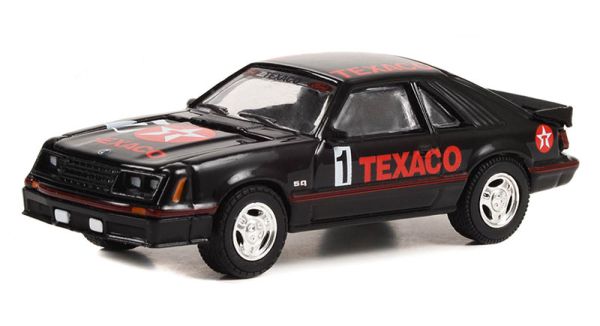 GREEN41150-C - FORD mustang GT 1982 TEXACO aus der Serie RUNNING ON EMPTY in Blisterverpackung. - 1