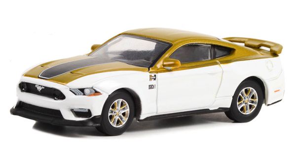 GREEN41150-E - FORD mustang Mach 1 2021 HURST aus der Serie RUNNING ON EMPTY in Blisterverpackung. - 1