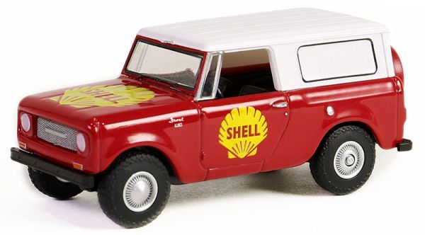 GREEN41155-C - HARVESTER Scout 1968 aus der SHELL-Serie in Blisterverpackung - 1