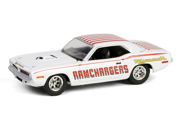 GREEN41170-D - PLYMOUTH Hemi Cuda 1970 RAMCHARGERS aus der Serie RUNNING ON EMPTY in Blisterverpackung - 1