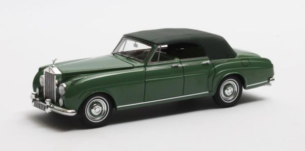 MTX41705-032 - ROLLS-ROYCE Silver Cloud Mulliner Cabriolet geschlossen grün 1962 - 1