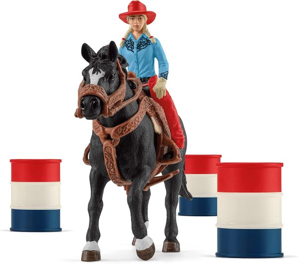 SHL42576 - Cowgirl und Racing Fässer - 1