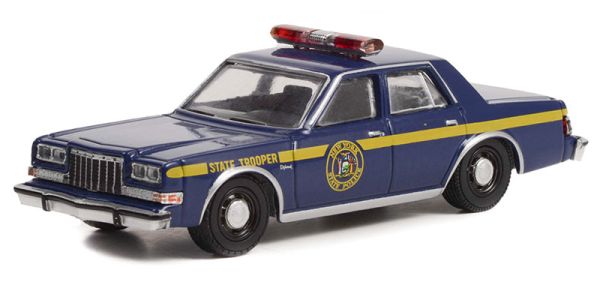 GREEN43000-A - DODGE Diplomat 1985 NEW YORK State Police aus der Serie HOT PURSUIT in Blisterverpackung. - 1