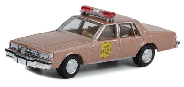 GREEN43010-B - CHEVROLET caprice 1987 Iowa State Police aus der HOT PURSUIT-Serie unter Blister. - 1