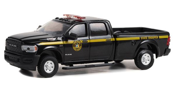 GREEN43020-E - DODGE Ram 2500 2021 New York State Police aus der HOT PURSUIT-Serie in Blisterverpackung. - 1