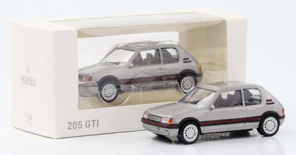 NOREV430201M - PEUGEOT 205 GTI 1992 Silber aus der Youngtimers-Reihe - 1