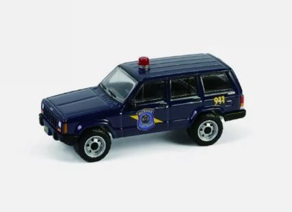 GREEN43040-E - JEEP Cherokee 2001 aus der Serie HOT PURSUIT in Blisterverpackung - 1