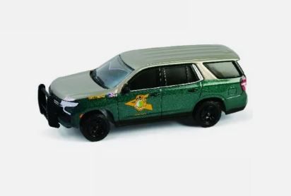 GREEN43040-F - CHEVROLET Tahoe Police pursuit - PPV - 2023 aus der Serie HOT PURSUIT in Blisterverpackung - 1