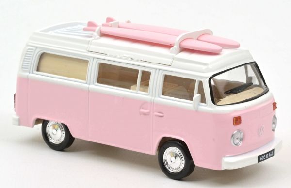 NOREV430401F - VOLKSWAGEN T2 Kombi mit Surfbrett Rosa - 1