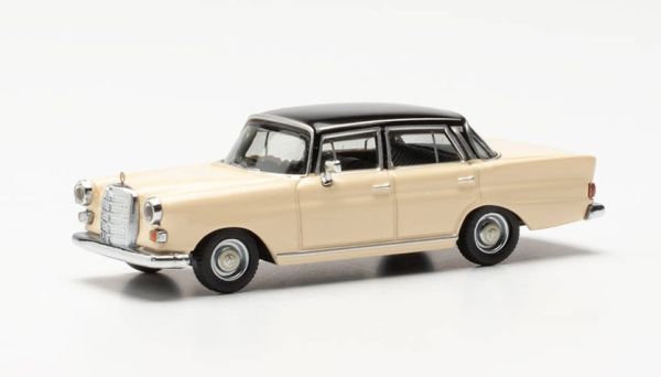 HER430739-003 - MERCEDES 200 beige mit schwarzem Dach - 1