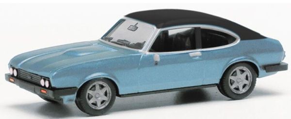 HER430807-002 - FORD Capri II mit Metallblauem Vinyldach - 1